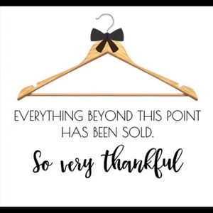 Everything past this point is sold💕